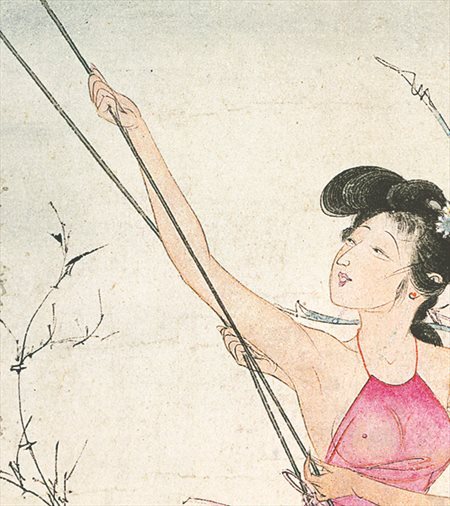 双江-胡也佛的仕女画和最知名的金瓶梅秘戏图